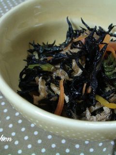 我が家のひじき煮☆-レシピのメイン写真
