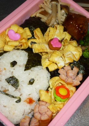 ﾐｯｷｰ？ﾐﾆｰ？のキャラ弁★-レシピのメイン写真