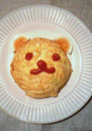 くまさんオムライス-レシピのメイン写真
