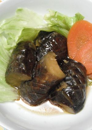 なすとにんじんのしょうが煮-レシピのメイン写真