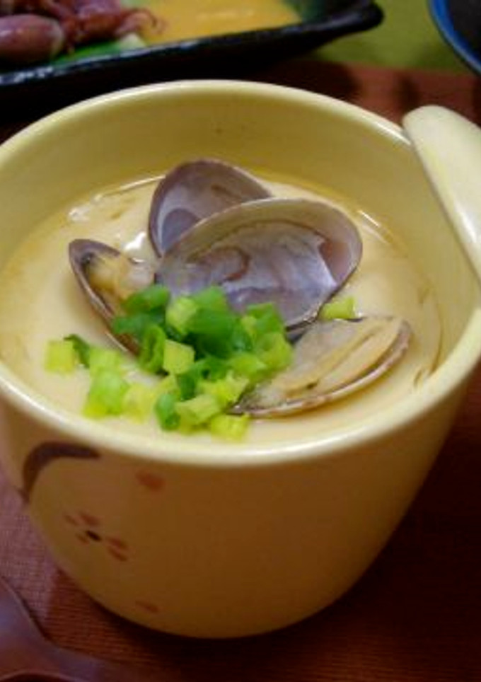 あさりの茶碗蒸し-レシピのメイン写真