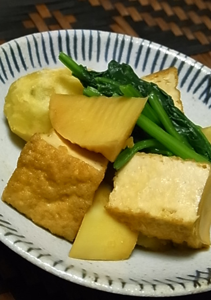 旬の筍と厚揚げじゃがいも煮-レシピのメイン写真