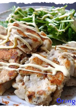 くぎ煮入りおからはんぺん納豆焼き-レシピのメイン写真