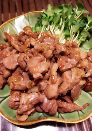 砂肝のおつまみ♪-レシピのメイン写真