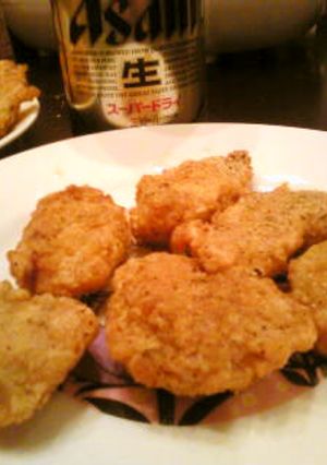 大人がビールを飲むためのチキンナゲット-レシピのメイン写真