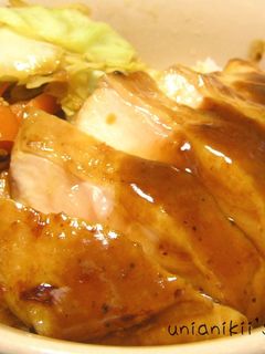 とりの照り焼き丼-レシピのメイン写真