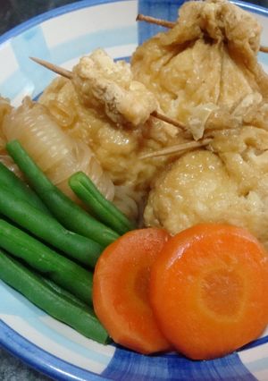 キャベツと鶏挽肉の袋煮-レシピのメイン写真
