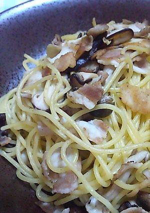 あっさり♪茸と豚肉の和風パスタ-レシピのメイン写真