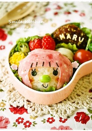 でこぼこフレンズ＊まる●キャラ弁-レシピのメイン写真