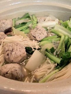 <カツオ団子鍋>中華風♪-レシピのメイン写真