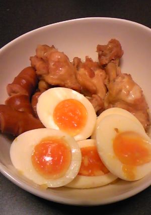 ＊圧力鍋で手羽元とウインナーの塩煮＊-レシピのメイン写真