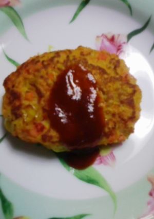 肉なしのﾍﾙｼｰにんじんﾊﾝﾊﾞｰｸﾞ-レシピのメイン写真