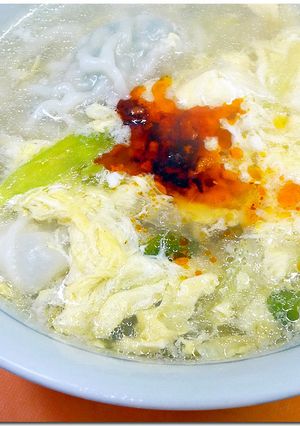 余った皮と餃子で♪餃子スープ♪-レシピのメイン写真