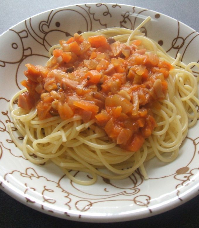 ひき肉なしで☆自家製ミートソース-レシピのメイン写真