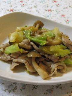 春キャベツと豚肉の生姜炒め-レシピのメイン写真