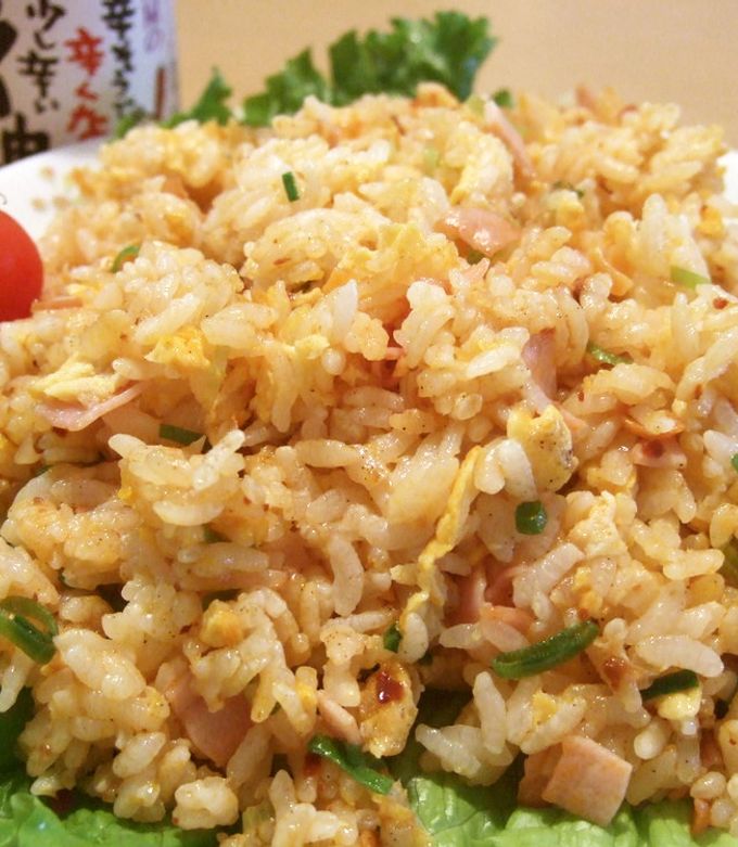 ★絶品!桃屋のラー油でピリ辛チャーハン★-レシピのメイン写真