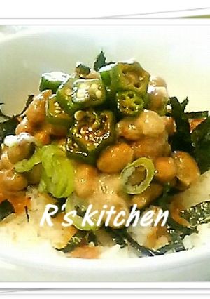 梅と味噌の納豆丼-レシピのメイン写真