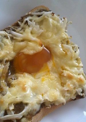 残りカレーでボリューミー☆トースト！-レシピのメイン写真