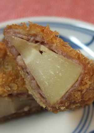肉巻きタケノコのフライ-レシピのメイン写真
