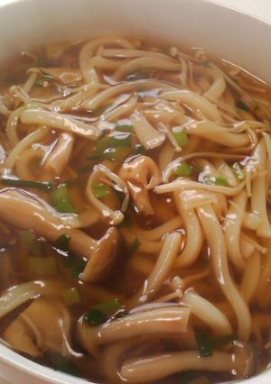 パパっと昼に★きのこあんかけうどん-レシピのメイン写真