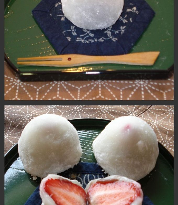 レンジで☆大福もち・いちご大福☆ by miffy77 【クックパッド】 簡単