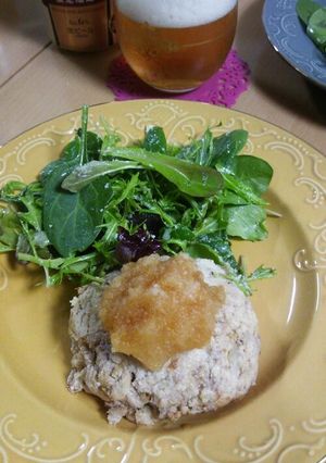 簡単ヘルシー☆おからハンバーグ-レシピのメイン写真