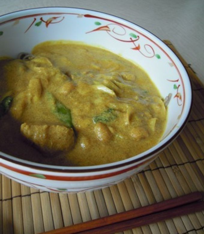 残りカレーの変身！　豆乳カレースープ蕎麦-レシピのメイン写真