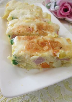 レンジでエコ♬ヘルシーおからのケークサレ-レシピのメイン写真