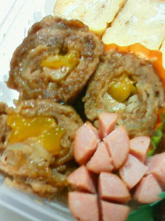 お弁当に♪簡単豚肉ロール-レシピのメイン写真