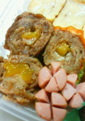 お弁当に♪簡単豚肉ロール-レシピのメイン写真