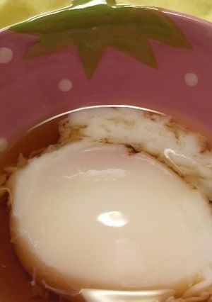簡単すぎる!炊飯器にポン!で温泉卵♪-レシピのメイン写真