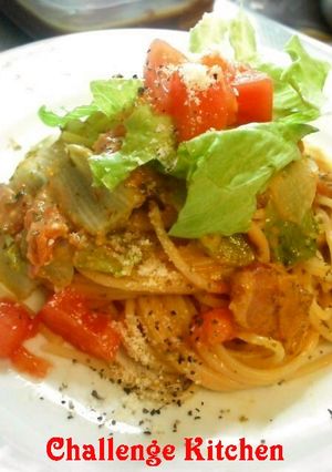 しゃきしゃき♪BLTパスタ♪-レシピのメイン写真