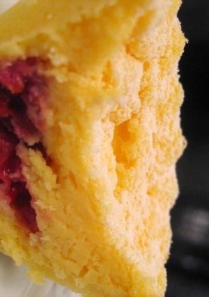 ホワイトチョコのスフレチーズケーキ-レシピのメイン写真