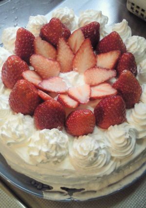2010.4.1父の誕生日ケーキデコ覚書-レシピのメイン写真