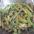 菜園採れのネギキムチ