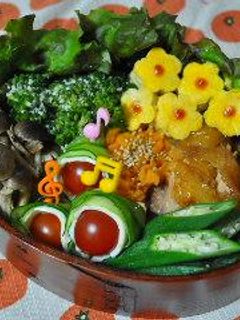 お弁当に☆簡単花型卵焼き♪-レシピのメイン写真