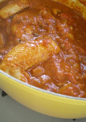 チキンのバターカレー（トマト風味）-レシピのメイン写真