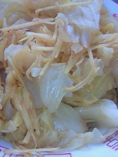 キャベツとしょうがの和え物-レシピのメイン写真