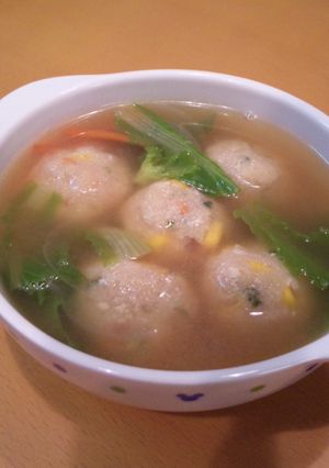 豆腐団子のスープ-レシピのメイン写真