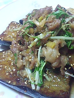 簡単美味しい♪茄子の豚味噌田楽-レシピのメイン写真