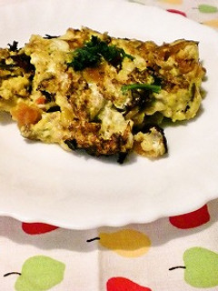 カレーと福神漬けで!オムレツ★-レシピのメイン写真