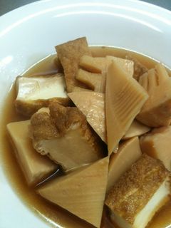 筍と厚揚げの生姜風味煮物-レシピのメイン写真