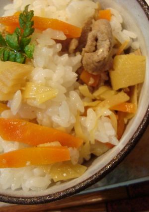 混ぜるだけのたけのこご飯-レシピのメイン写真