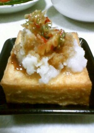 おろし絹揚げ豆腐-レシピのメイン写真