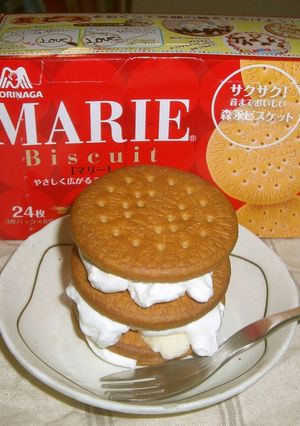 マリービスケットで作る曙ケーキ❀-レシピのメイン写真