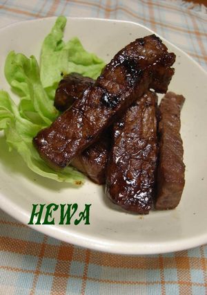 ＊ちょっぴり中華風ステーキ＊-レシピのメイン写真