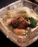 新玉ねぎと焼き穴子のさっと煮