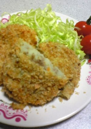 塩そぼろで簡単♪揚げないコロッケ-レシピのメイン写真