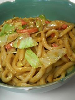 うどんでも♪カレーマヨ醤油うどん♪-レシピのメイン写真
