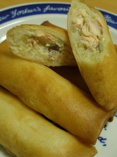 エビと鮭の春巻き-レシピのメイン写真